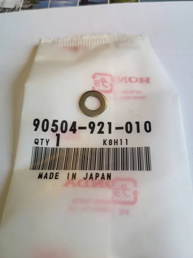 Agder Boat 90504-921-010 skive flat 6 mm