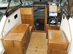 Agder Boat Scand 26 HC pentry babord uten vask og kran