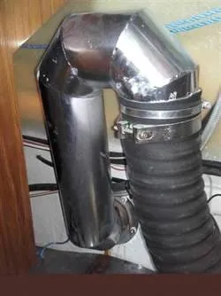 Agder Boat Baltic eksosgjennomføring svanehals 3,5″