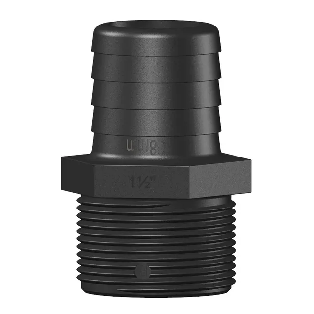Can SB 12.4780 slangestuss 1" 25 mm sort