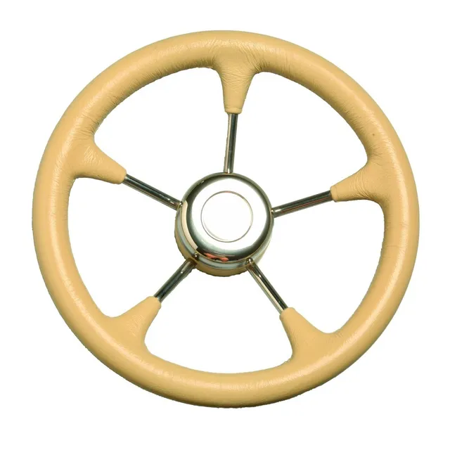 Mavi Mare V.E35C båtratt 350 mm krem rustfritt stål