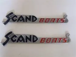Agder Boat Scand Boat logo bronse 1 stk