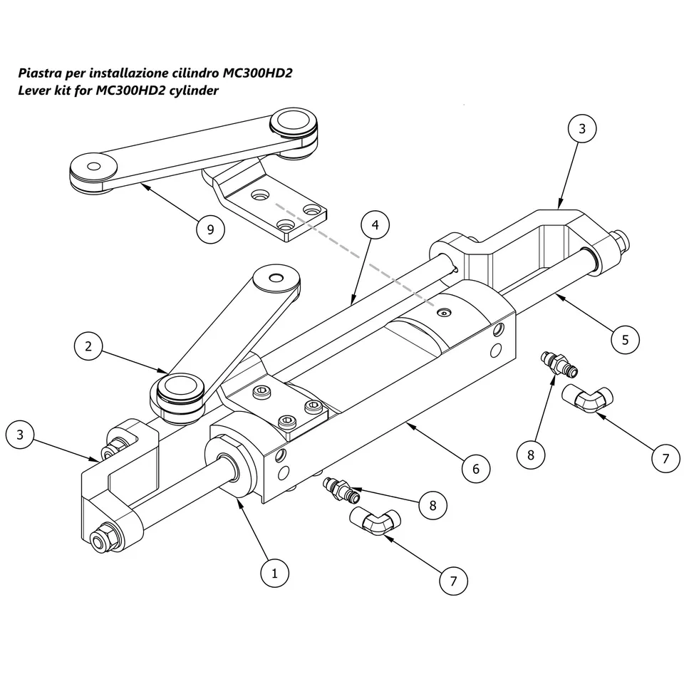 Mavi Mare MC300HD reservedel 00.0003.00 muttersett
