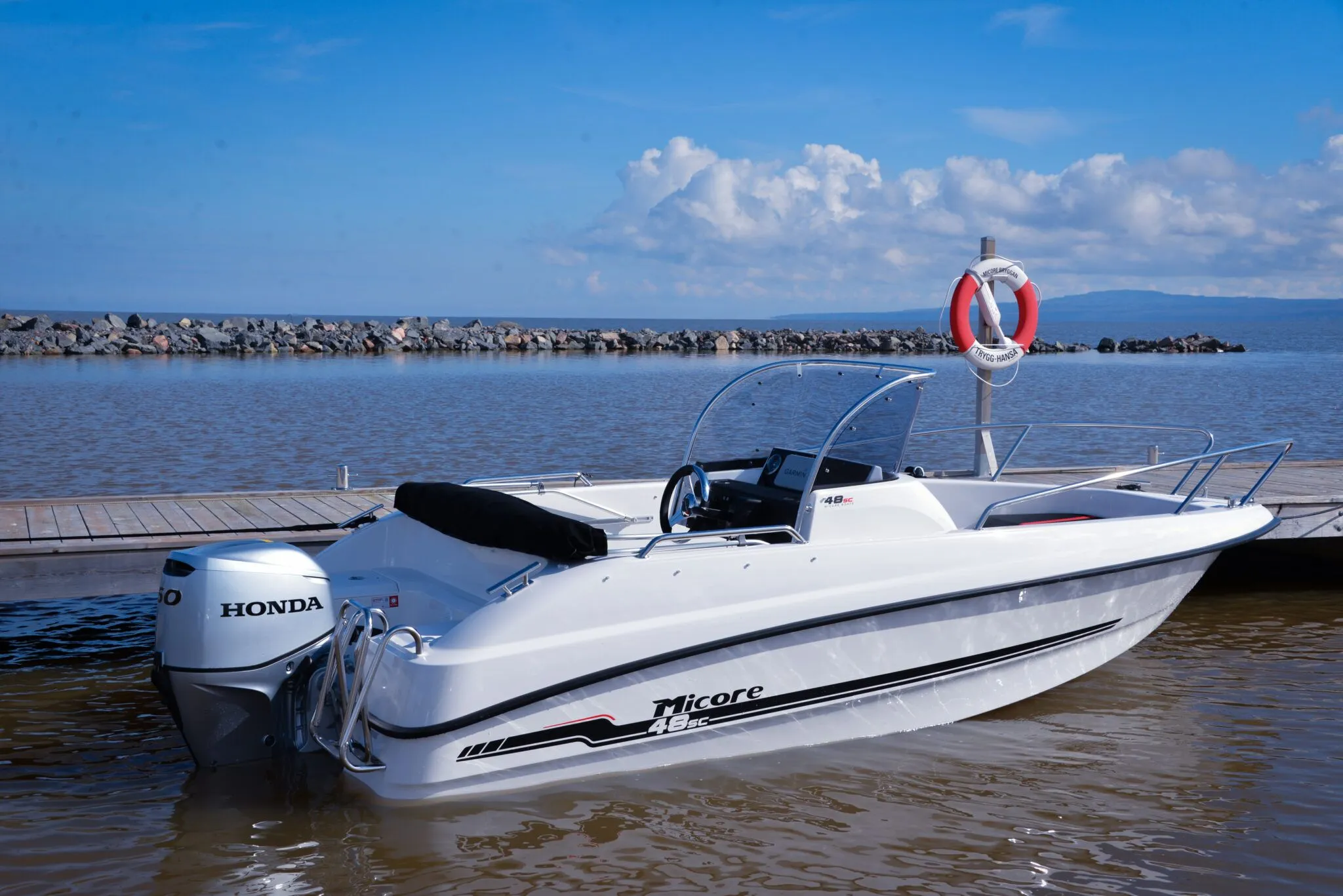 Agder Boat Micore 48 SC konsollbåt sidekonsoll V-bunn