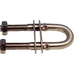 Agder Boat U-bolt 8 mm x 80 mm syrefast stål 316