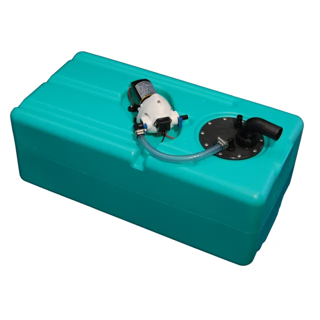 Can SB 01.2948 vanntank 77 liter med trykkpumpe