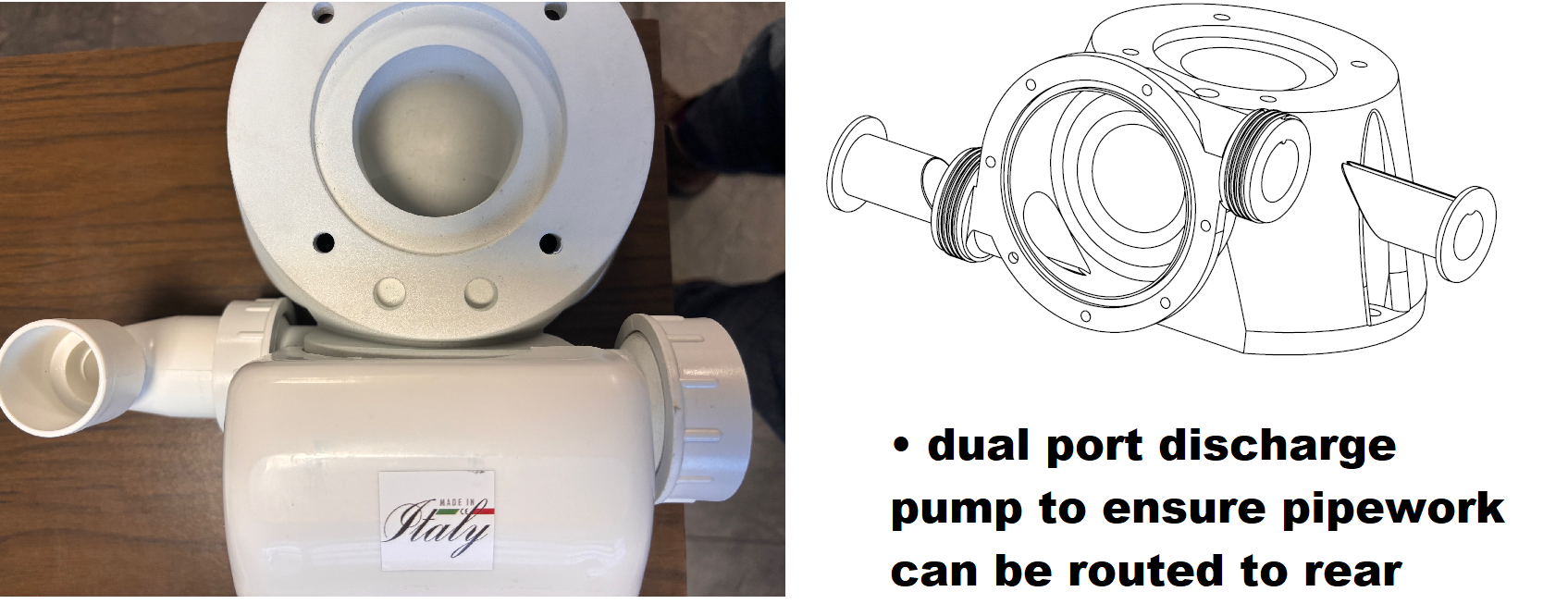 Matromarine Evolution ombyggingssett 12V/24V 95mm