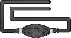 Can SB 08.2705 universalslange 2 m fleksibel