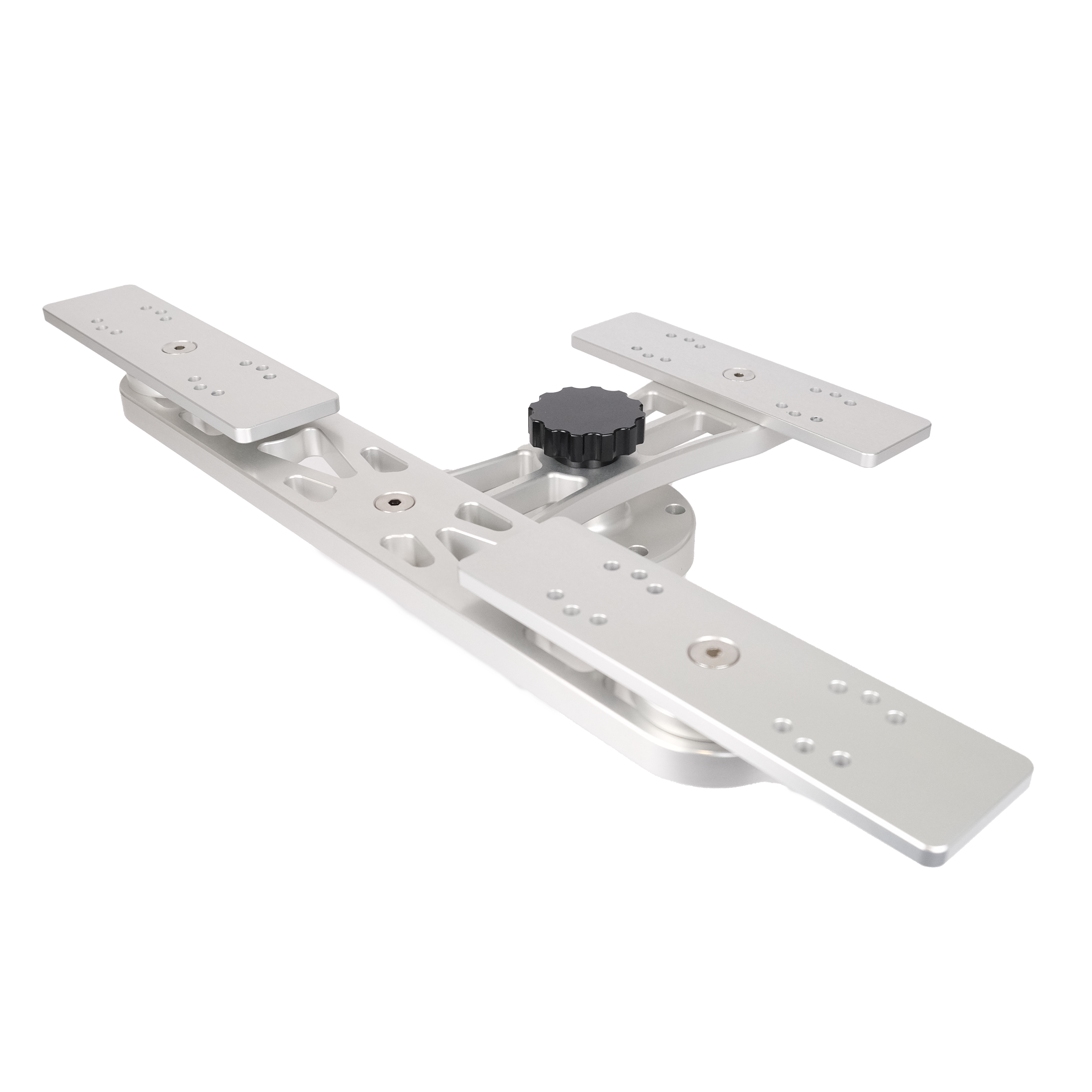 Geigertec Low Profile Triple Mount ekkoloddfeste 3x12" aluminium