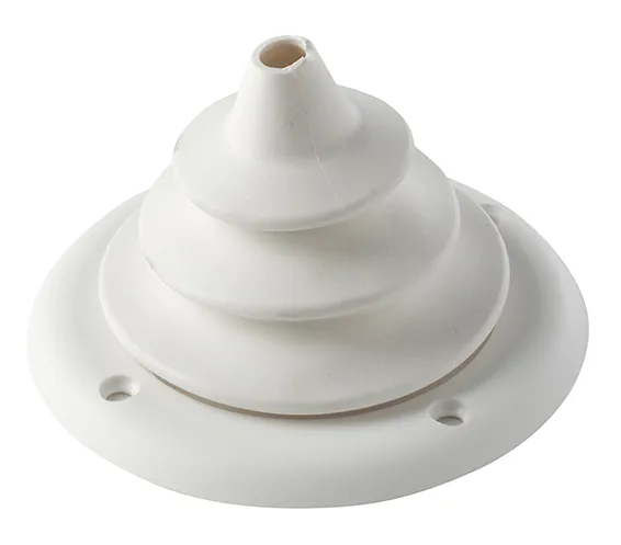 Can SB 23.2804 kabelgjennomføring hvit Ø 105 mm