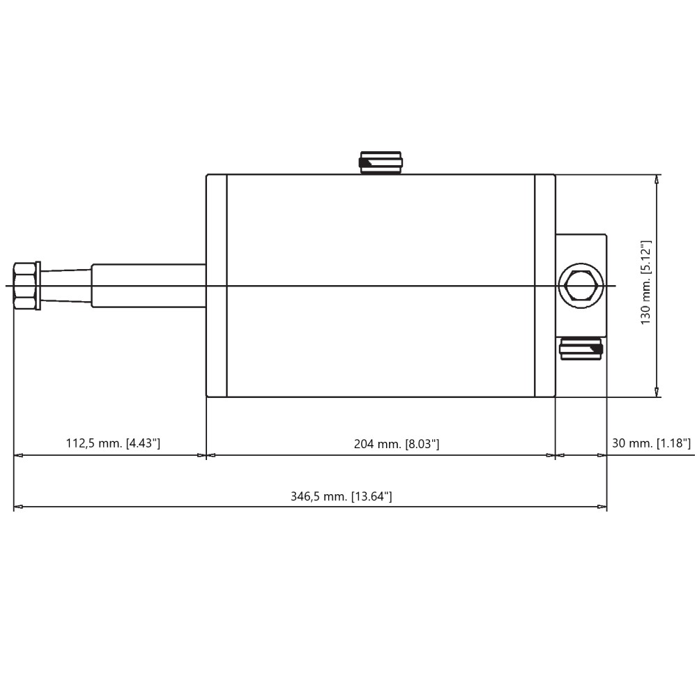 Mavi Mare GM70/14 hydraulisk pumpe med blokkventil