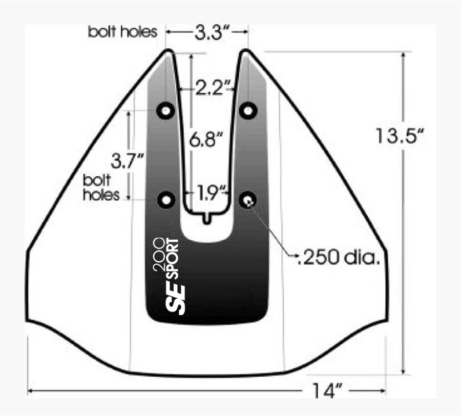 SE Sport 200 hydrofoil til 8–40 HK