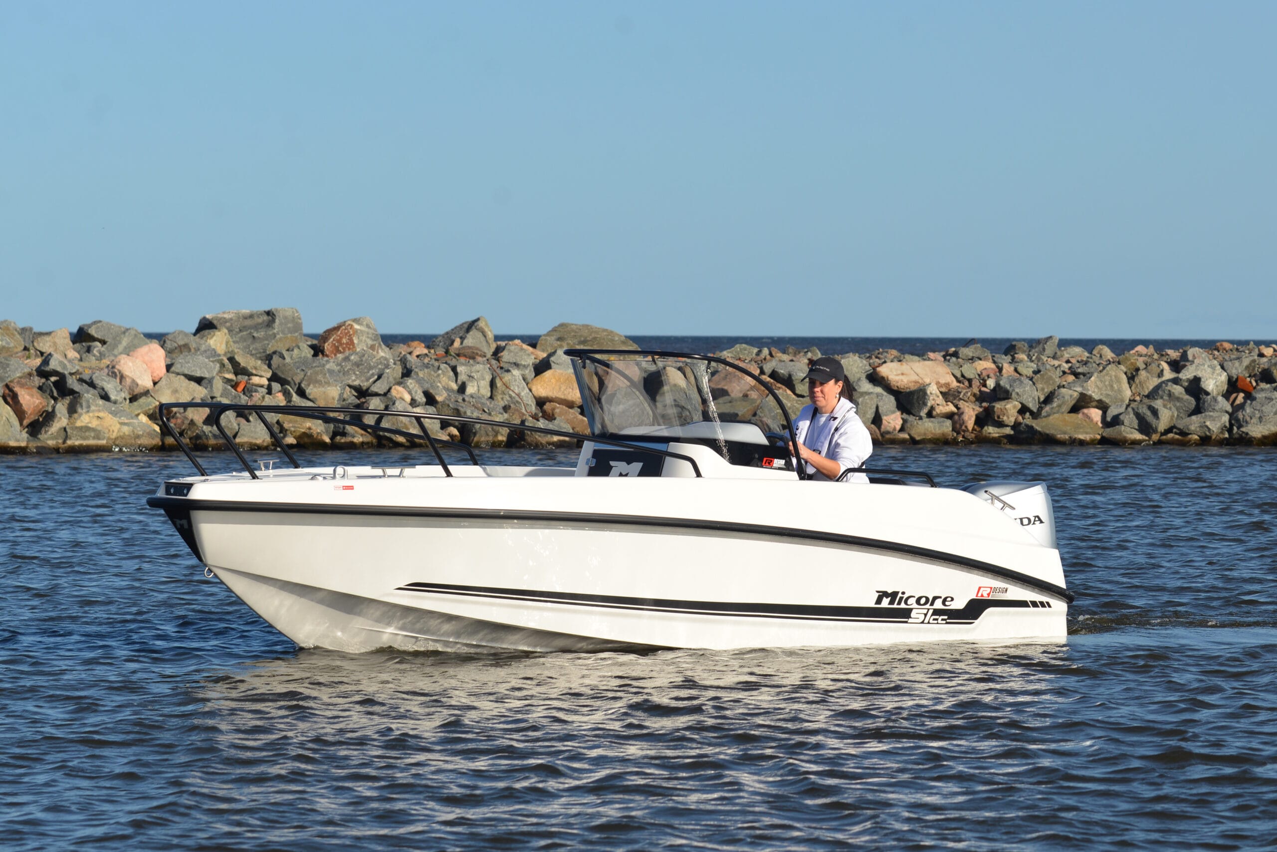 Micore 51 CC båt senterkonsoll 5 meter