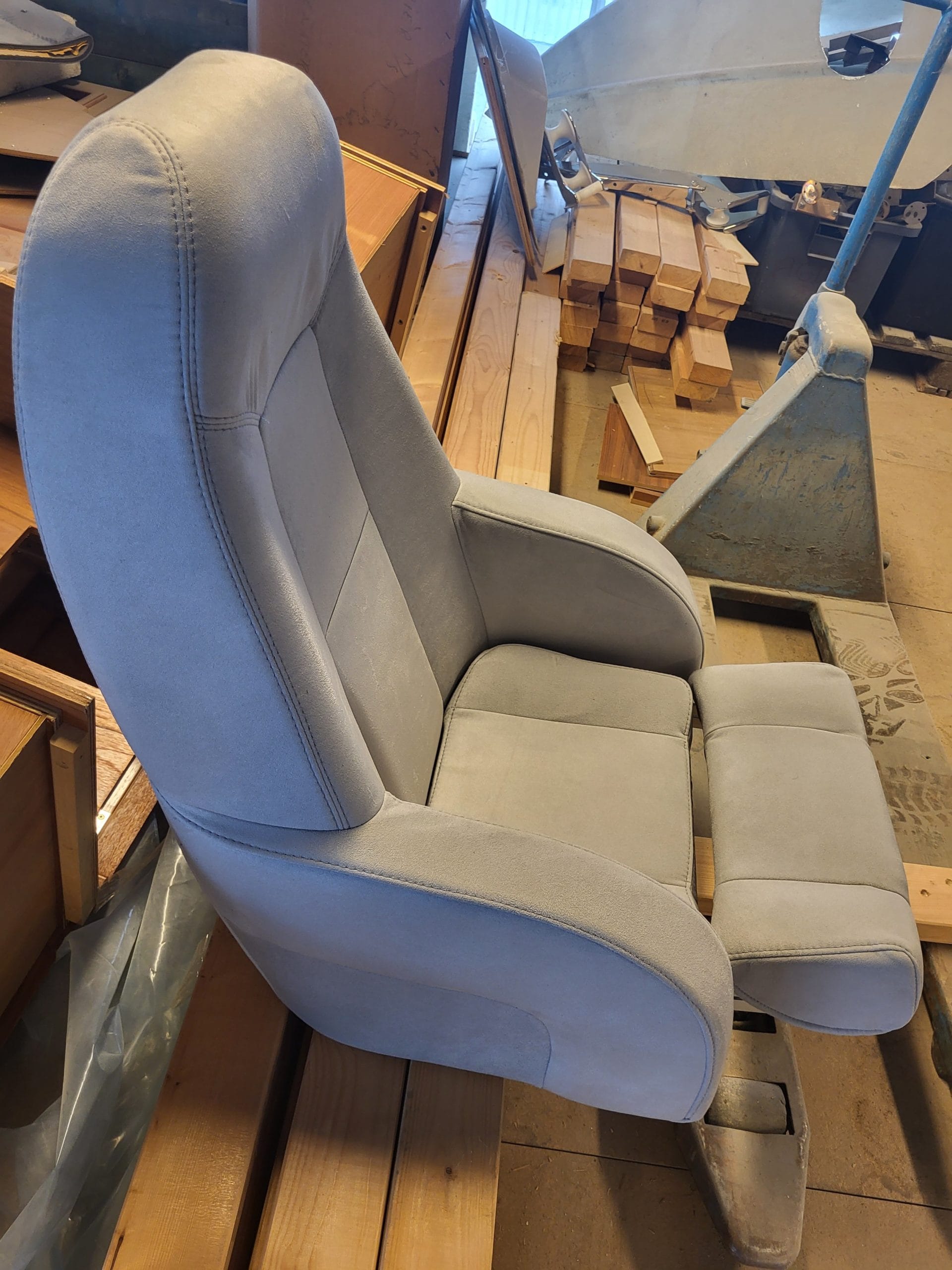 Agder Boat Admiral 99.013 stol Nirox grå Scand 29