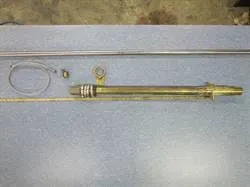 Agder Boat propellanlegg 40mm komplett 2,15m