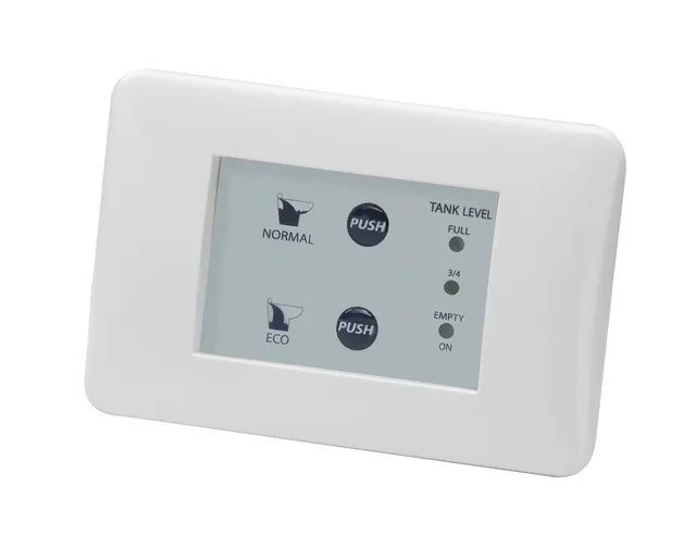 Matromarine kontrollpanel med nivåindikator