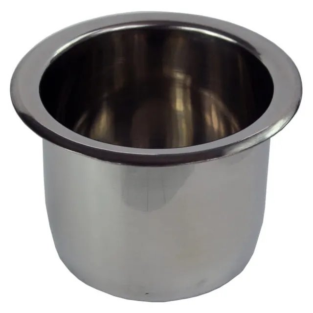 Agder Boat flaskeholder nedfellbar rustfritt stål