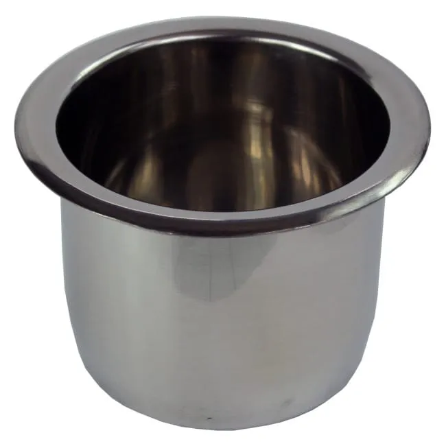 Agder Boat flaskeholder nedfellbar rustfritt stål