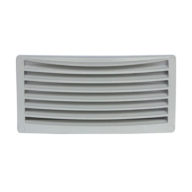 Can SB 21.1070 ventilasjonsrist rektangulær grå