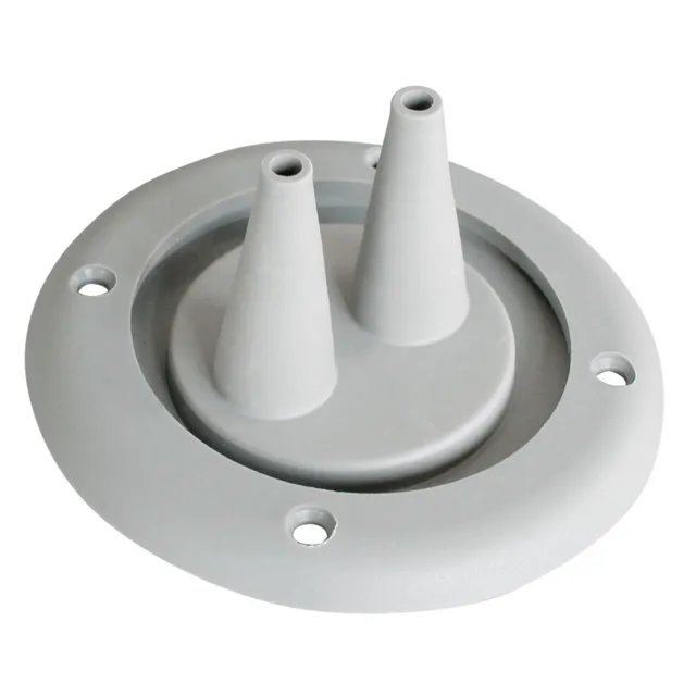 Can SB 23.2800 kabelgjennomføring dobbel hvit Ø 105 mm