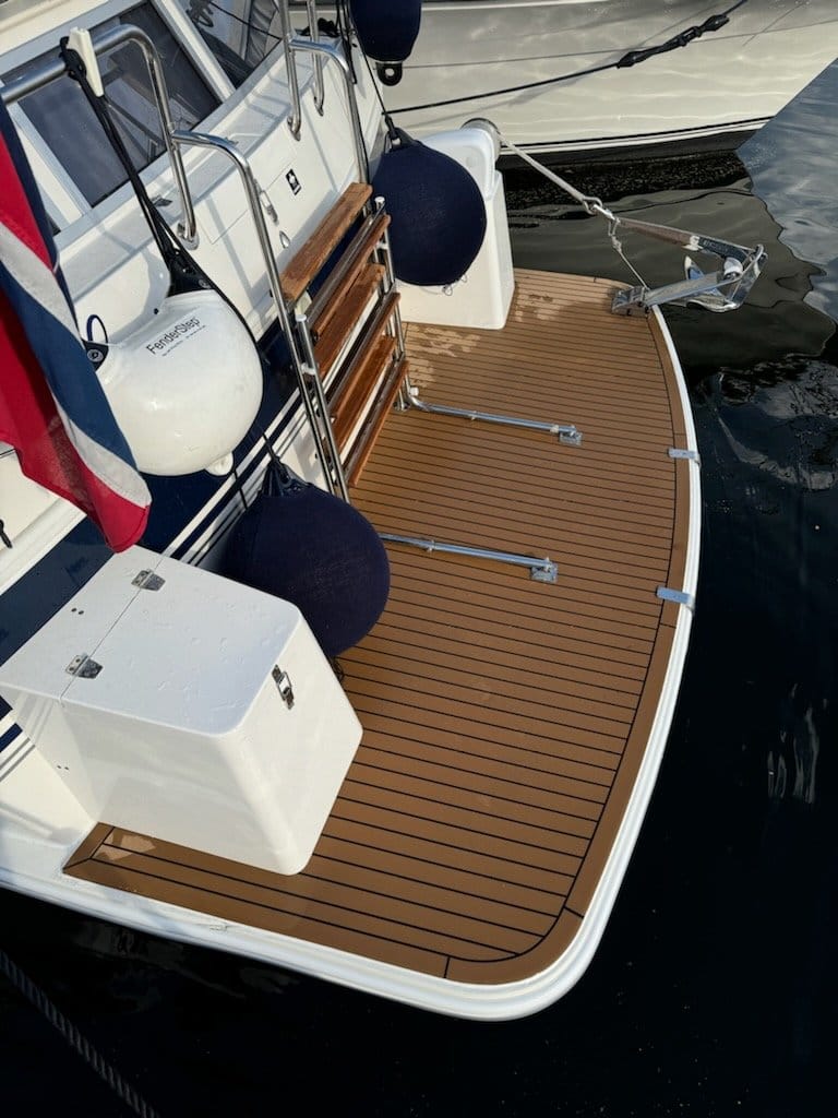 Agder Boat Scand 29 Baltic badeplattformforlenger uten teak