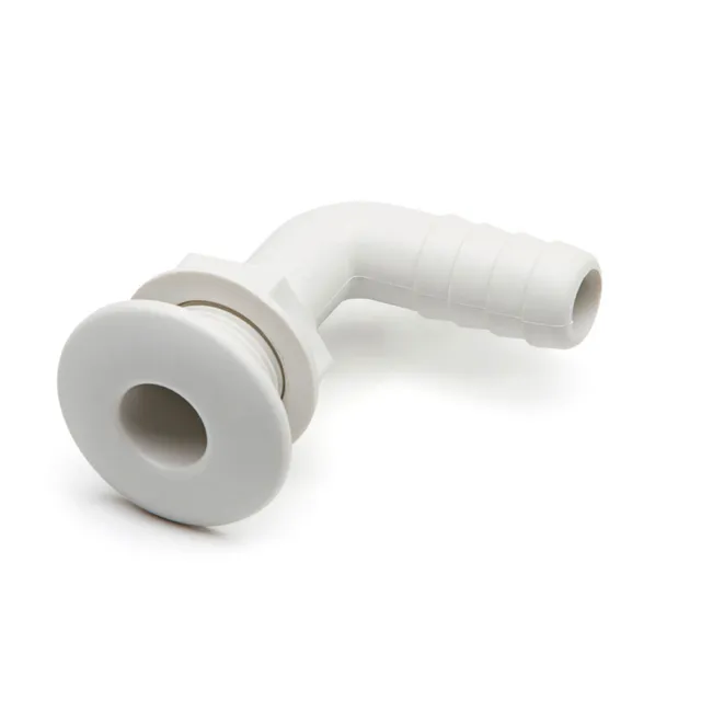 Can SB 18.1910 skroggjennomføring 90° 3/4" hvit