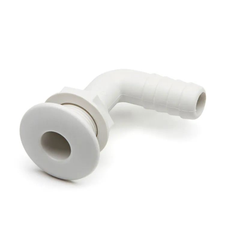 Can SB 18.1910 skroggjennomføring 90° 3/4" hvit