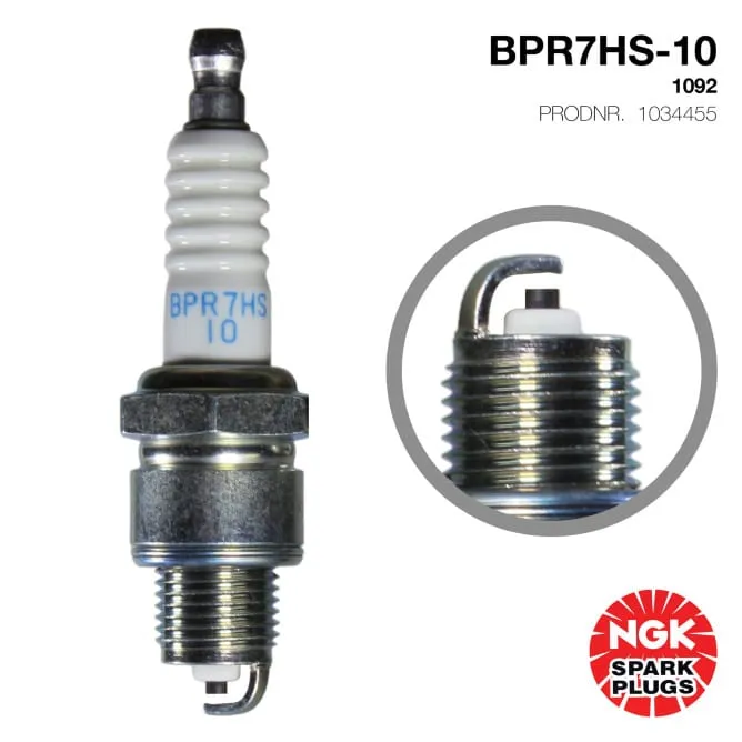 NGK BPR7HS-10 tennplugg båtmotor