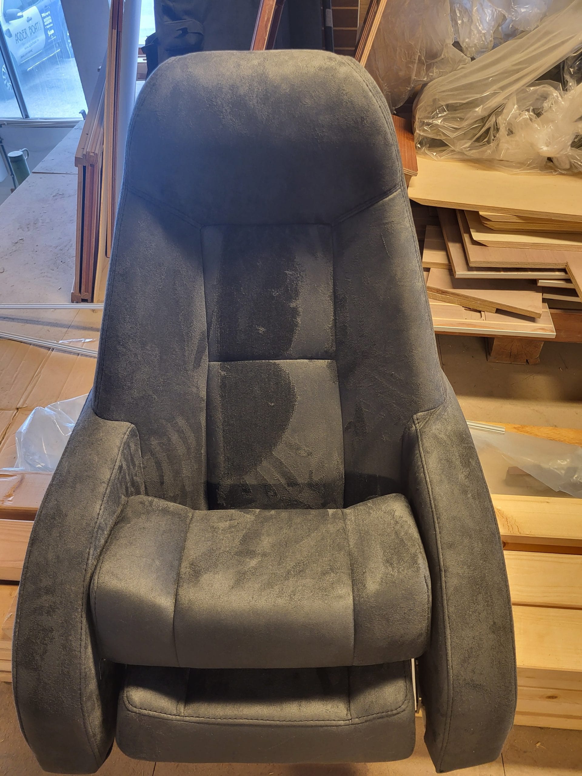 Agder Boat Admiral 99.013 stol Nirox grå Scand 29