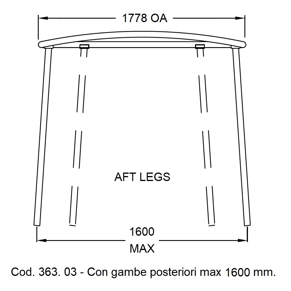 Mavi Mare 363.03 Walkaround Tee Top aluminium