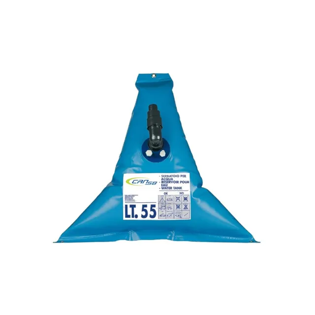 Can SB 01.2075 fleksibel vanntank 55 liter trekant