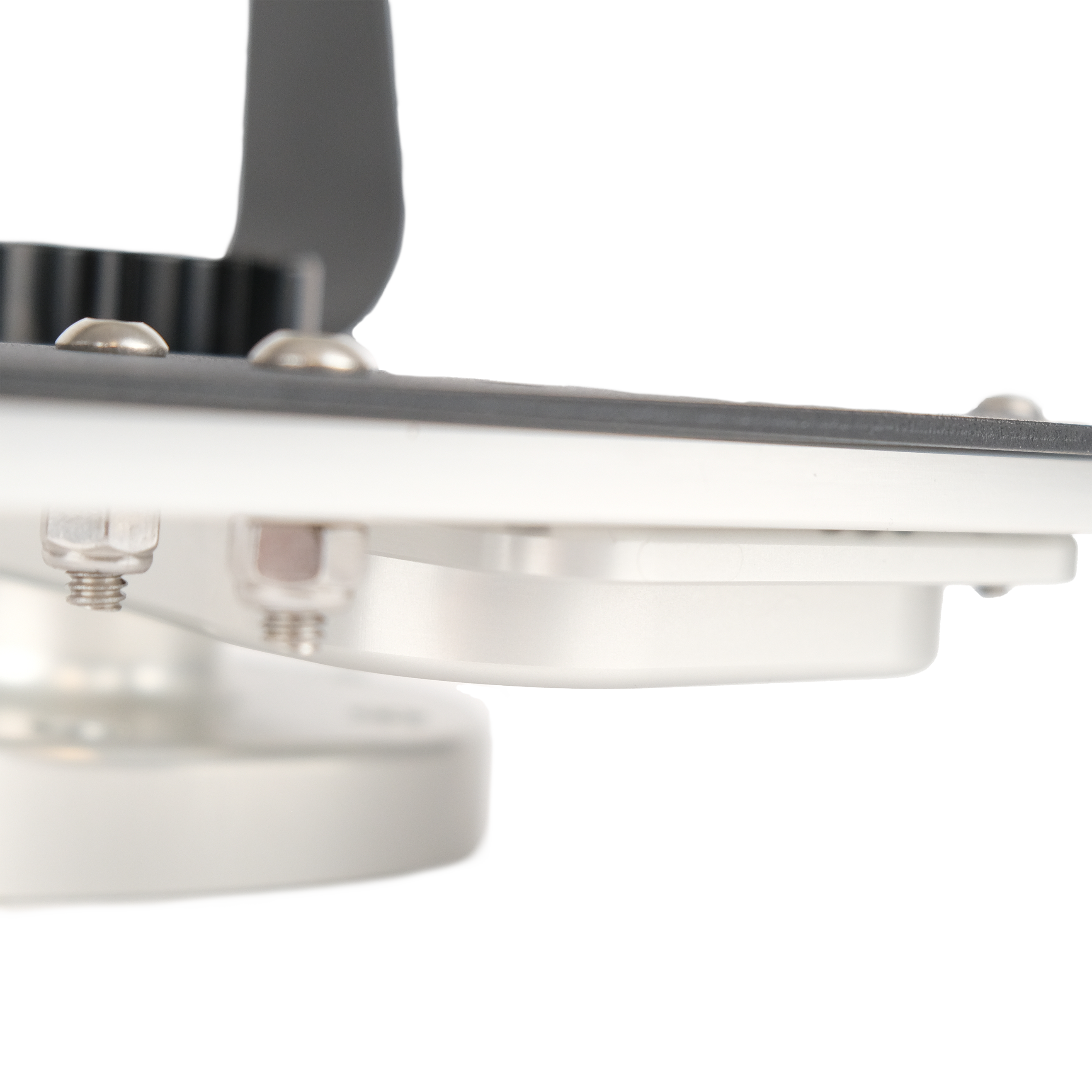 Geigertec Low Profile Stack Mount skjermfeste dobbelt lav