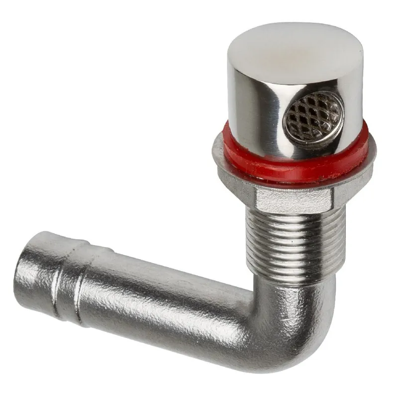 Can SB 05.3556 lufteventil rustfritt 90 grader