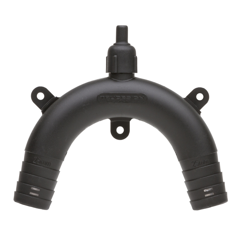 Can SB 12.4710 sifon svart 19 mm