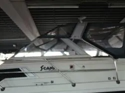 Agder Boat Scand 29 Baltic vindskjerm ny type targa