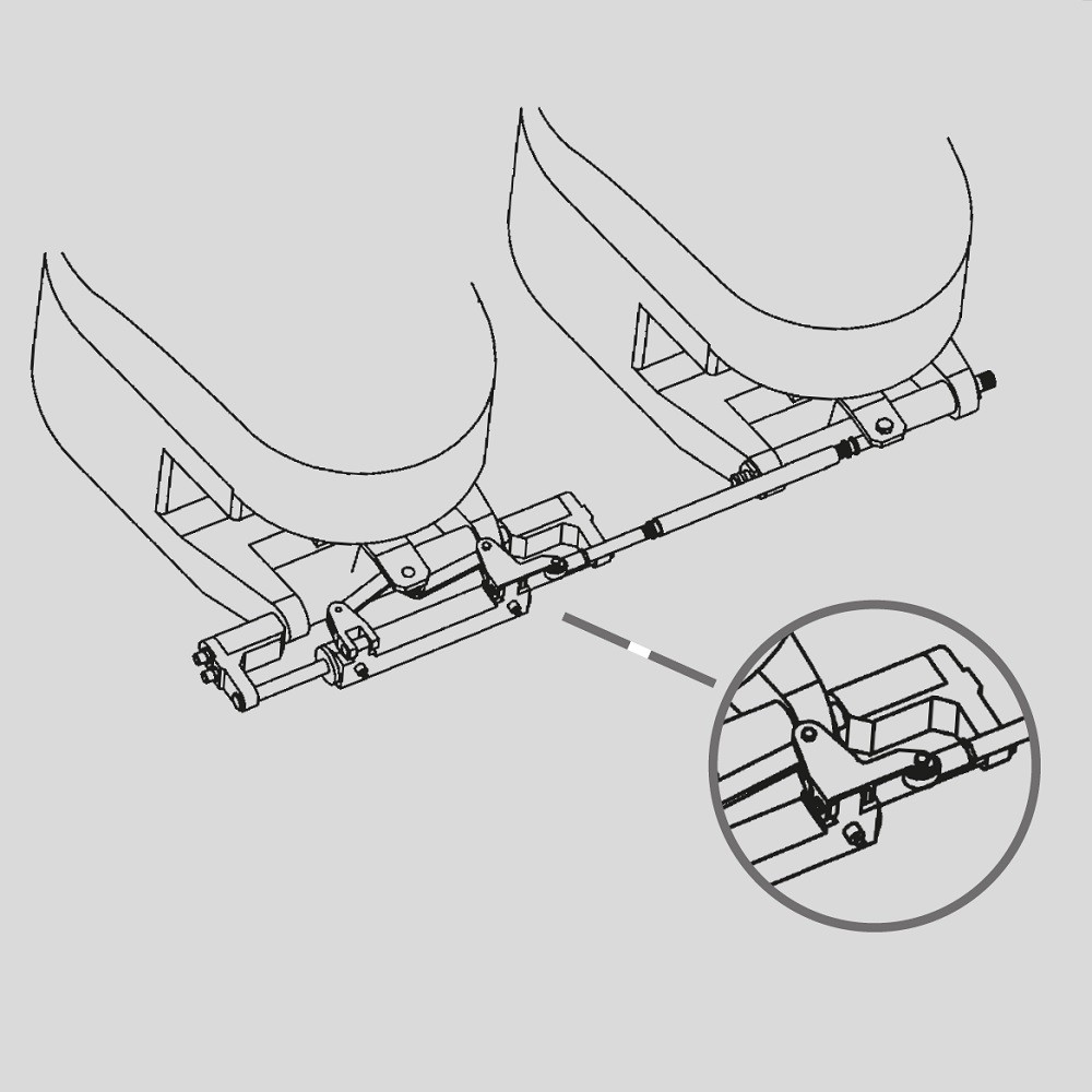 Mavi Mare X.338 monteringssett koblingsstag 94,5 mm