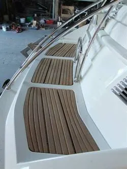 Agder Boat trallverk teak Scand 9200 komplett sett