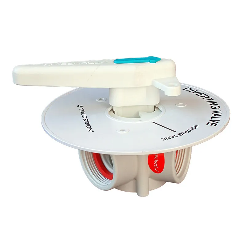Aquavalve 12.4038 manuell ventil 1 1/2" plast