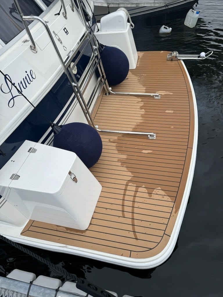 Agder Boat Scand 29 Baltic badeplattformforlenger uten teak