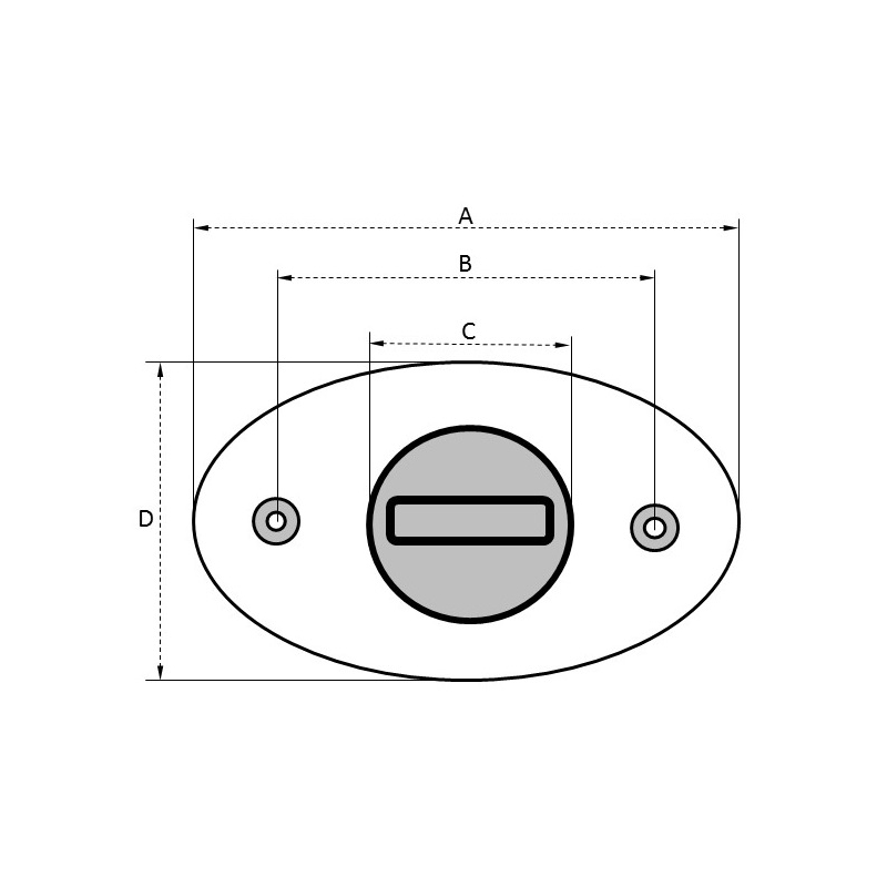 Can SB 19.3570 inspeksjonslokk plast 48 mm