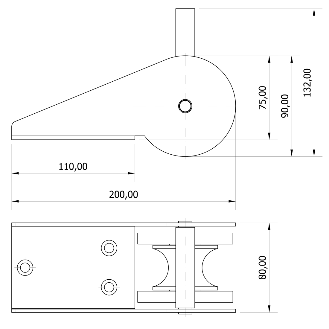 MAVI MARE 357.02 baugrulle stål 10 kg