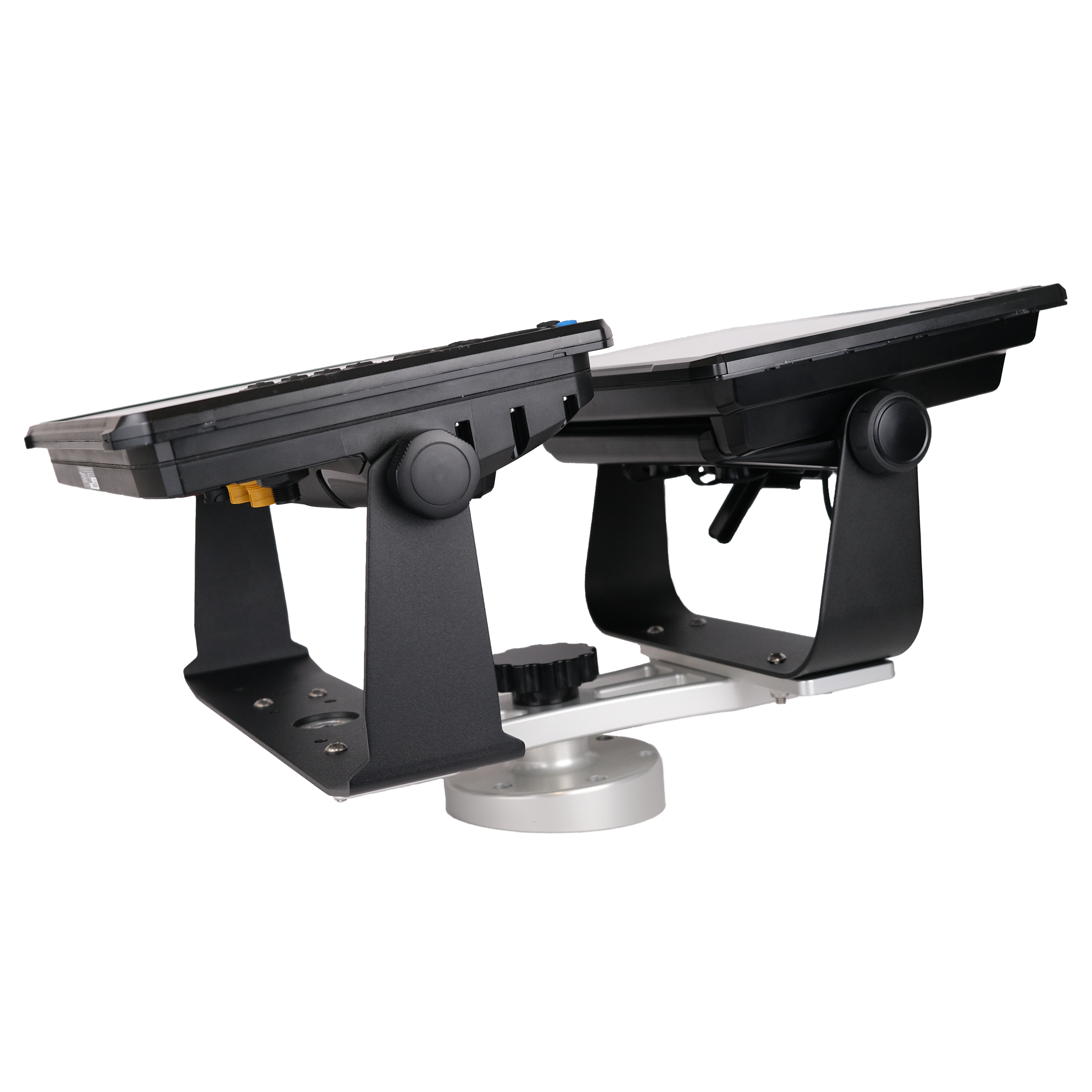 Geigertec Low Profile Stack Mount skjermfeste dobbelt lav