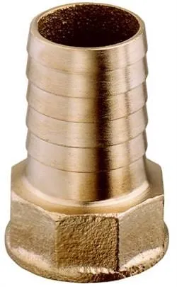 Agder Boat 3/8x12 mm slangekobling messing hunn