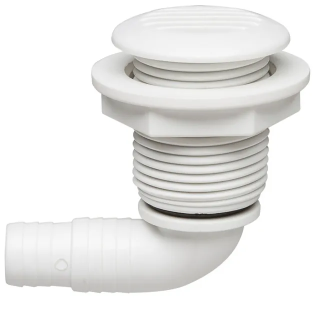 Can SB 05.2348 lufteventil 90° Ø17/19 mm hvit