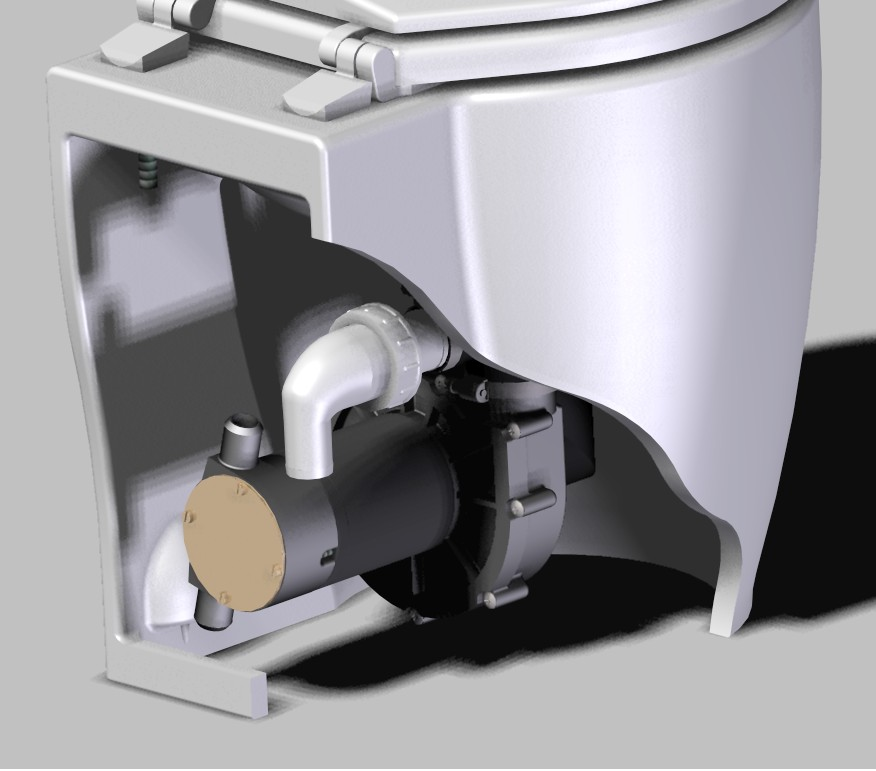 Matromarine Laguna Silent båttoalett 12V/24V