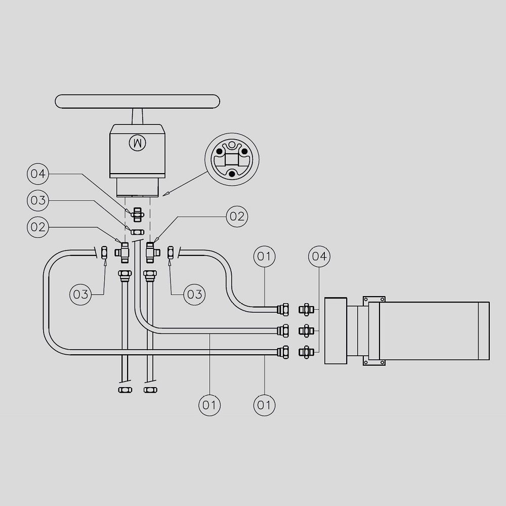Mavi Mare X.369 slangekit autopilot 3x0,8 m