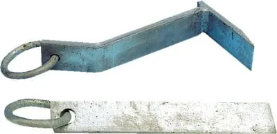 Agder Boat bergkile rett 230 mm galvanisert