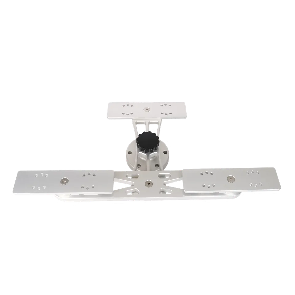 Geigertec Low Profile Triple Mount ekkoloddfeste 3x12" aluminium