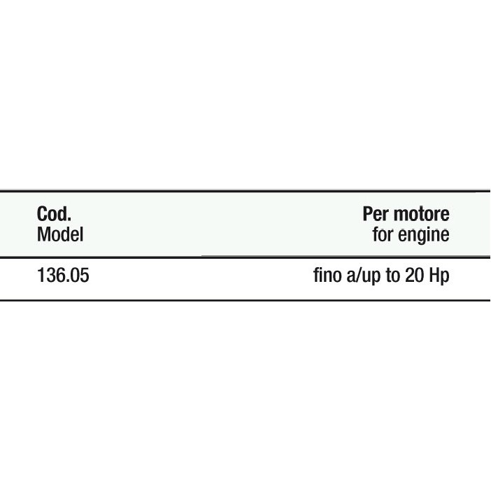 Mavi Mare 136.05 motorbrakett syrefast hjelpemotor