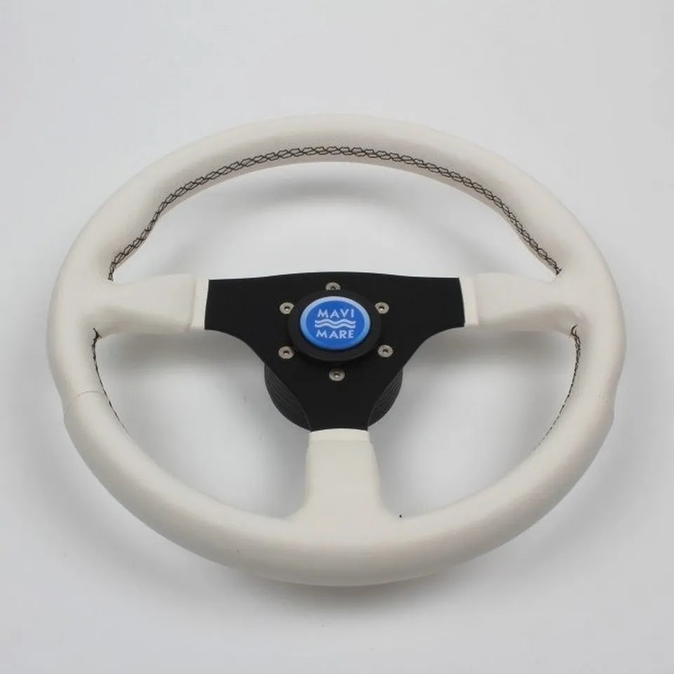 Mavi Mare V.R35A båtratt 350 mm hvit-svart